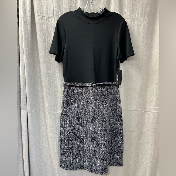 Enfocus Studio Dresses & Skirts - NWT/ En Focus / Black and Gray Women's dress/ Size 14
